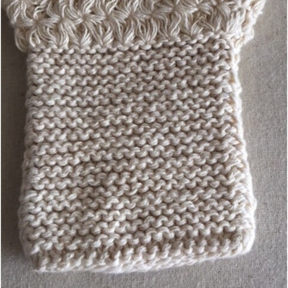 Earth Friendly Bath Glove Organic Cotton Soft Exfoliator Hand Crafted - Picture 6 of 10